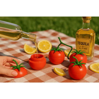 Tomato Vine Ripened Shot Glasses - The Feral Market