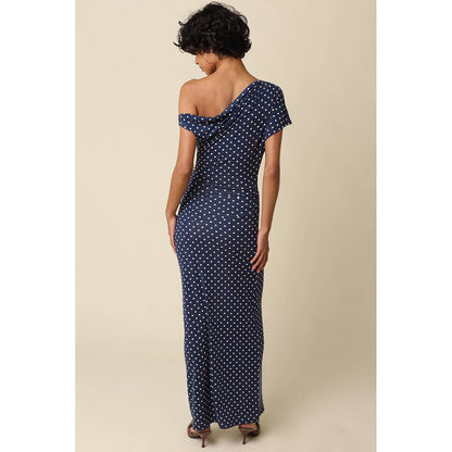 Camille Polka Dot Maxi Dress - The Feral Market