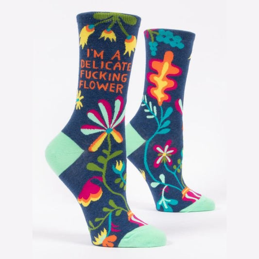 Delicate Flower Socks