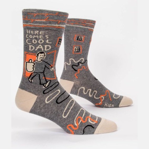 Here Comes Cool Dad Men's Socks