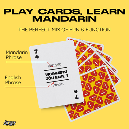 Mandarin Travel Playing Cards