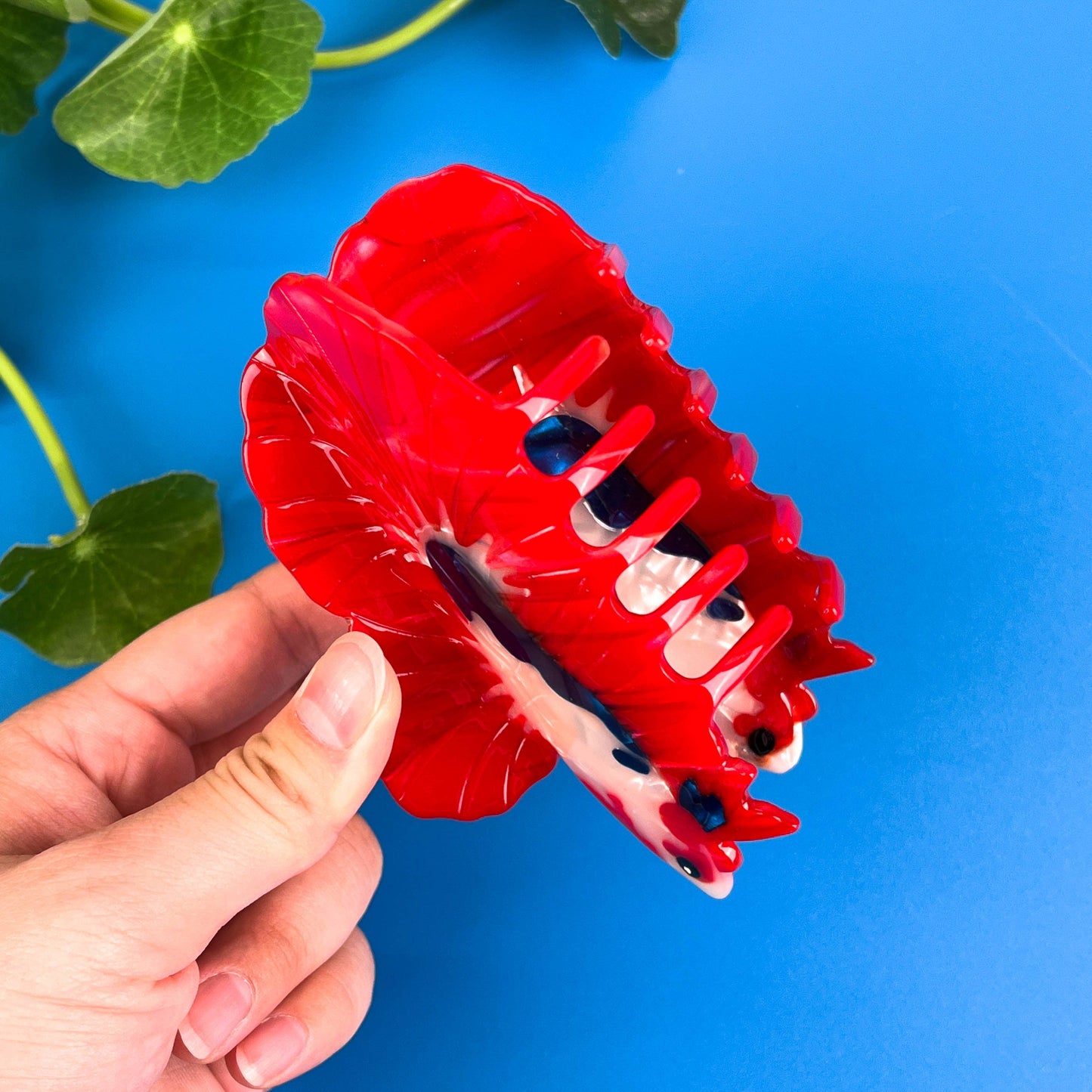 Medium Betta Fish Hair Claw,Ocean Series Hair Clip