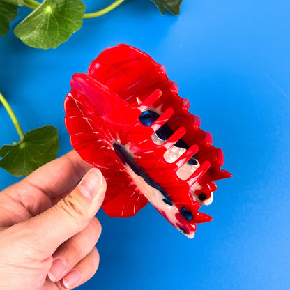 Medium Betta Fish Hair Claw,Ocean Series Hair Clip