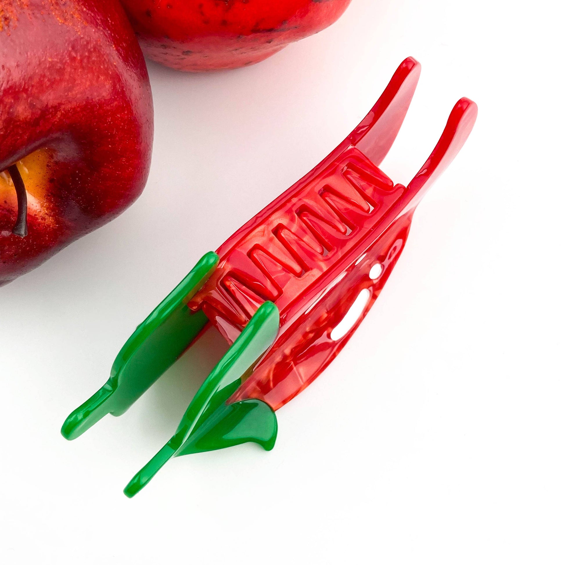 Red Chili Pepper Hair Claw Clip - The Feral Market