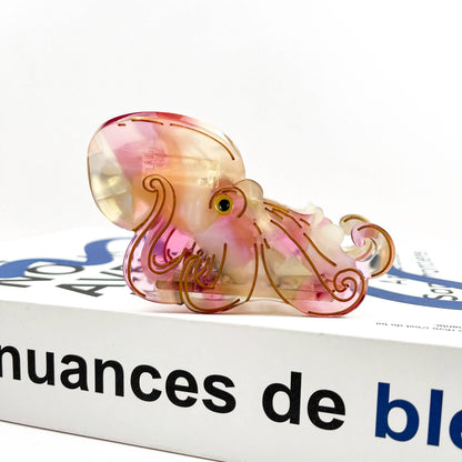 Color-Changing Octopus Claw Clip, Marine Animal Hair Clip - The Feral Market