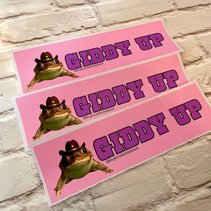 Giddy Up Cowboy Frog - The Feral Market