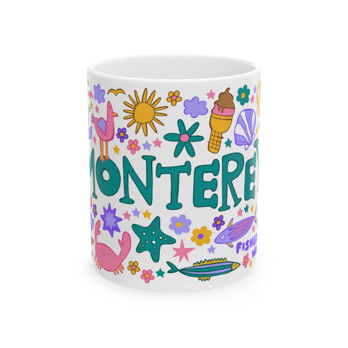 Monterey - Coffee Mug (11oz) - The Feral Market