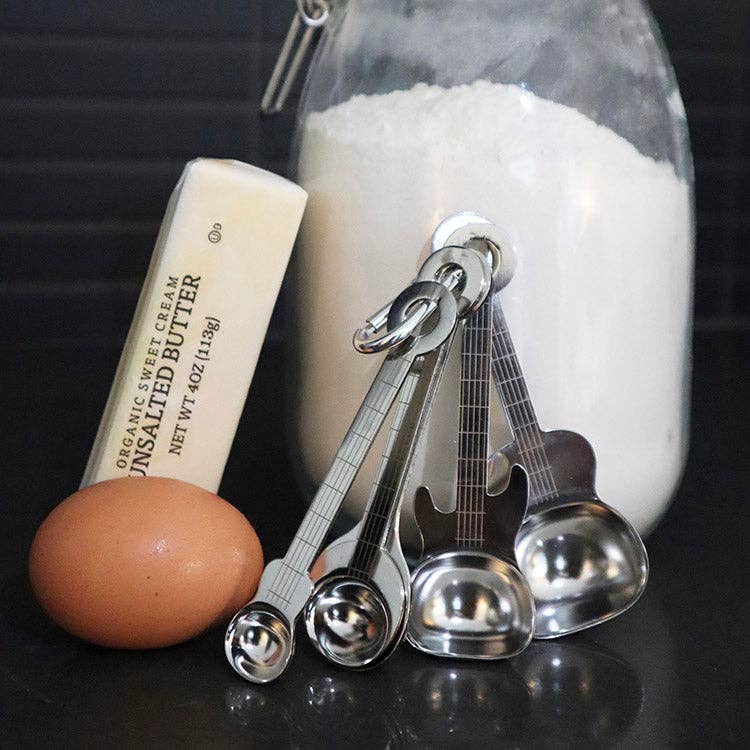 Guitar Measuring Spoons - The Feral Market