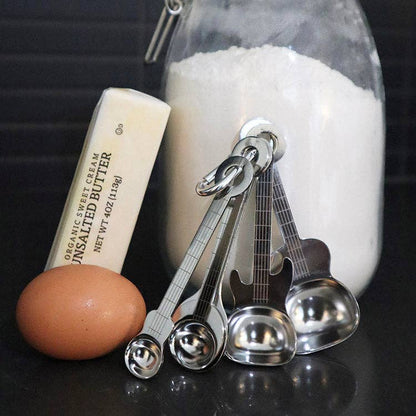 Guitar Measuring Spoons - The Feral Market