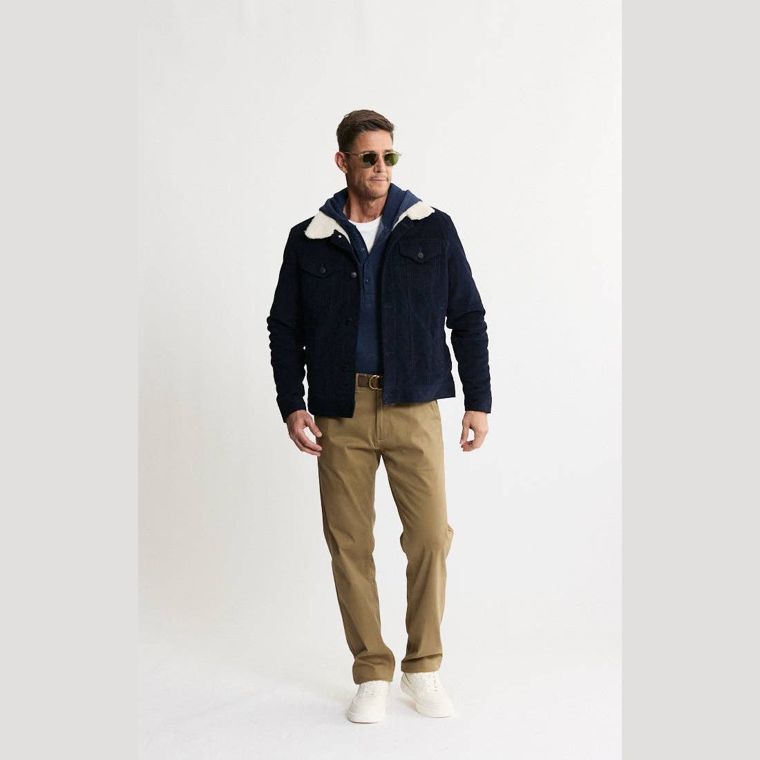 Sherpa Lined Corduroy Trucker Jacket - The Feral Market