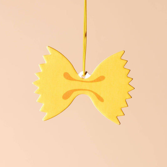 Farfalle Bowtie Pasta Air Freshener - Lemon Scent