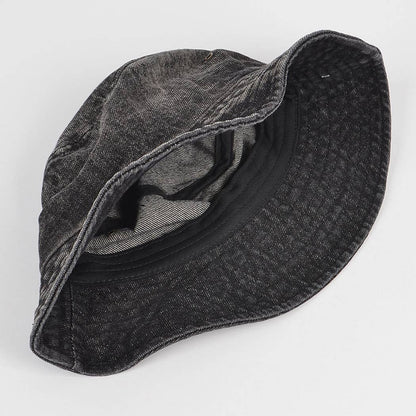 Washed Denim Bucket Hat