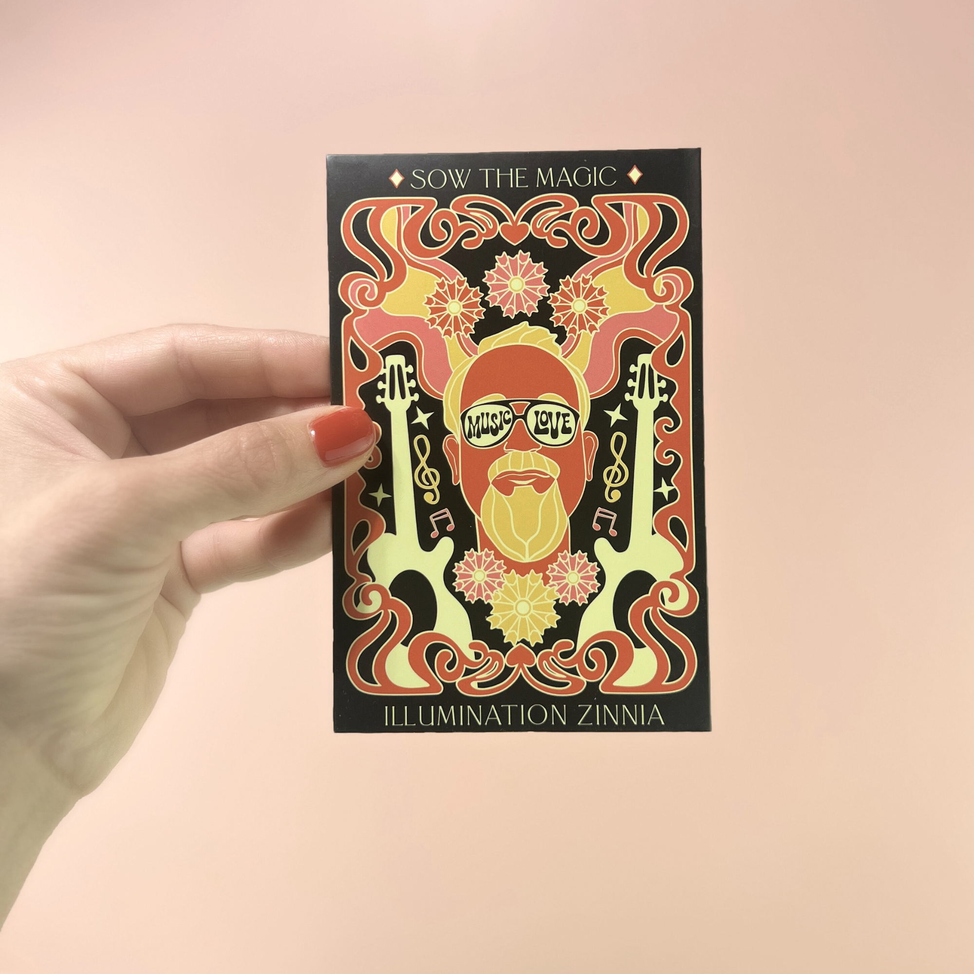 Illumination Zinnia Tarot Garden + Gift Seed Packet - Thumbnail 5