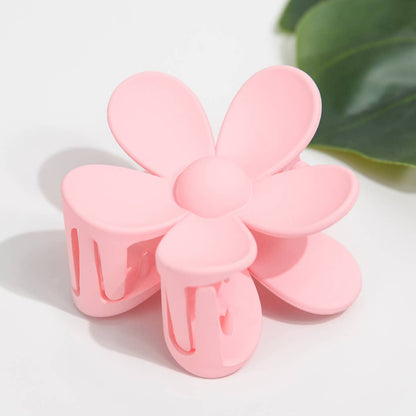 2.75''Medium Solid Color Matte Daisy Claw Clip