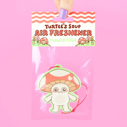 Embarrassed Mushroom Car Vehicle Scented Air Freshener