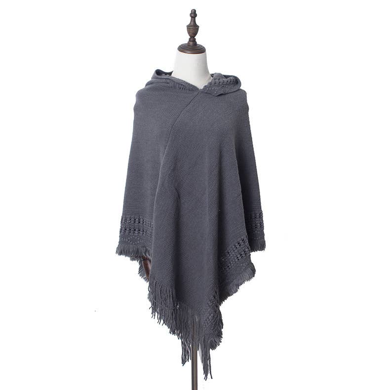Hooded Riding Poncho