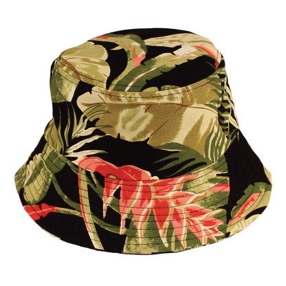 Olive Tropical Bucket Hat