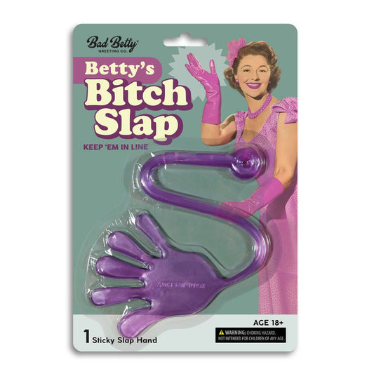 Betty's Bitch Slap Sticky Hand - Funny Novelty Gag Gift - The Feral Market