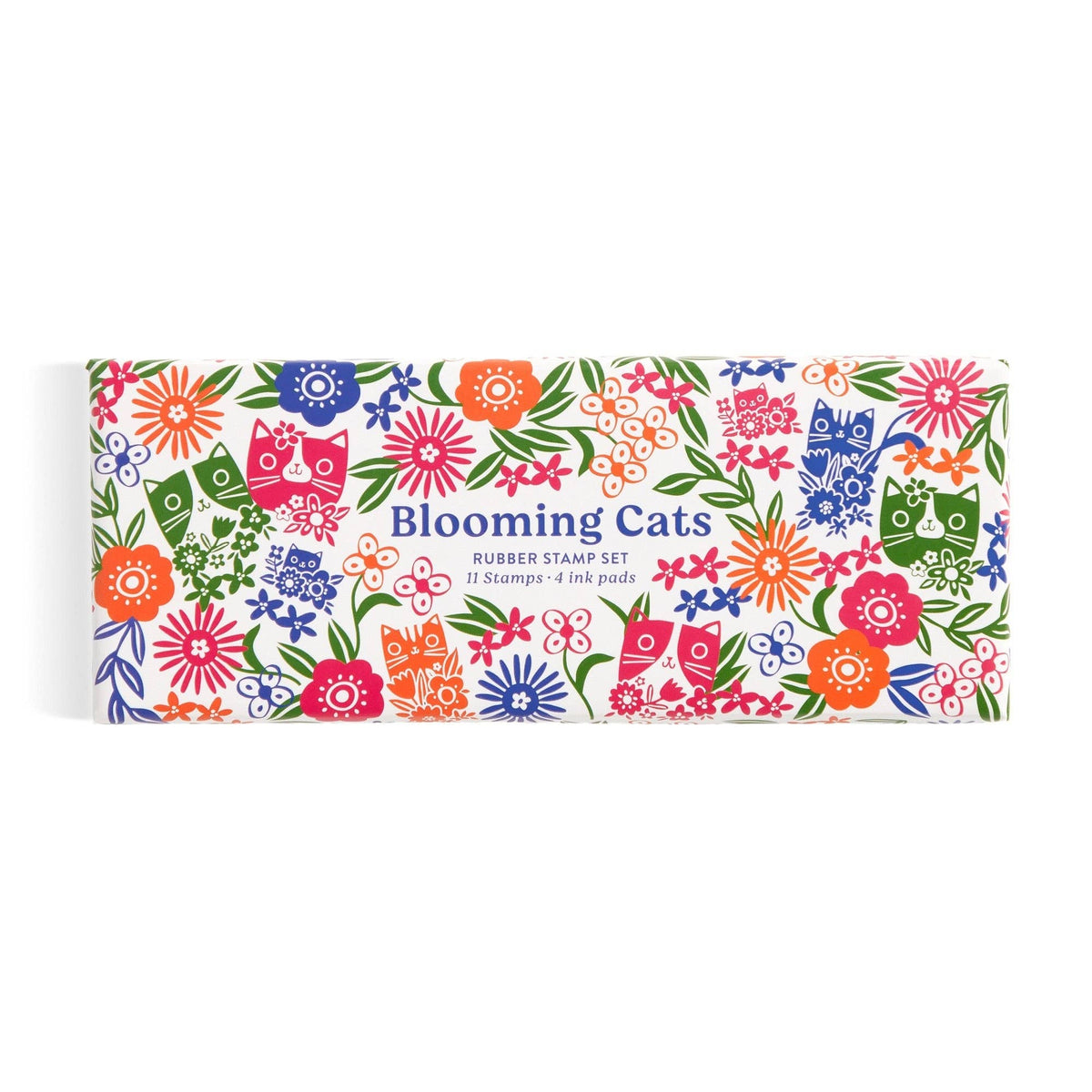 Blooming Cats Rubber Stamp Set - The Feral Market
