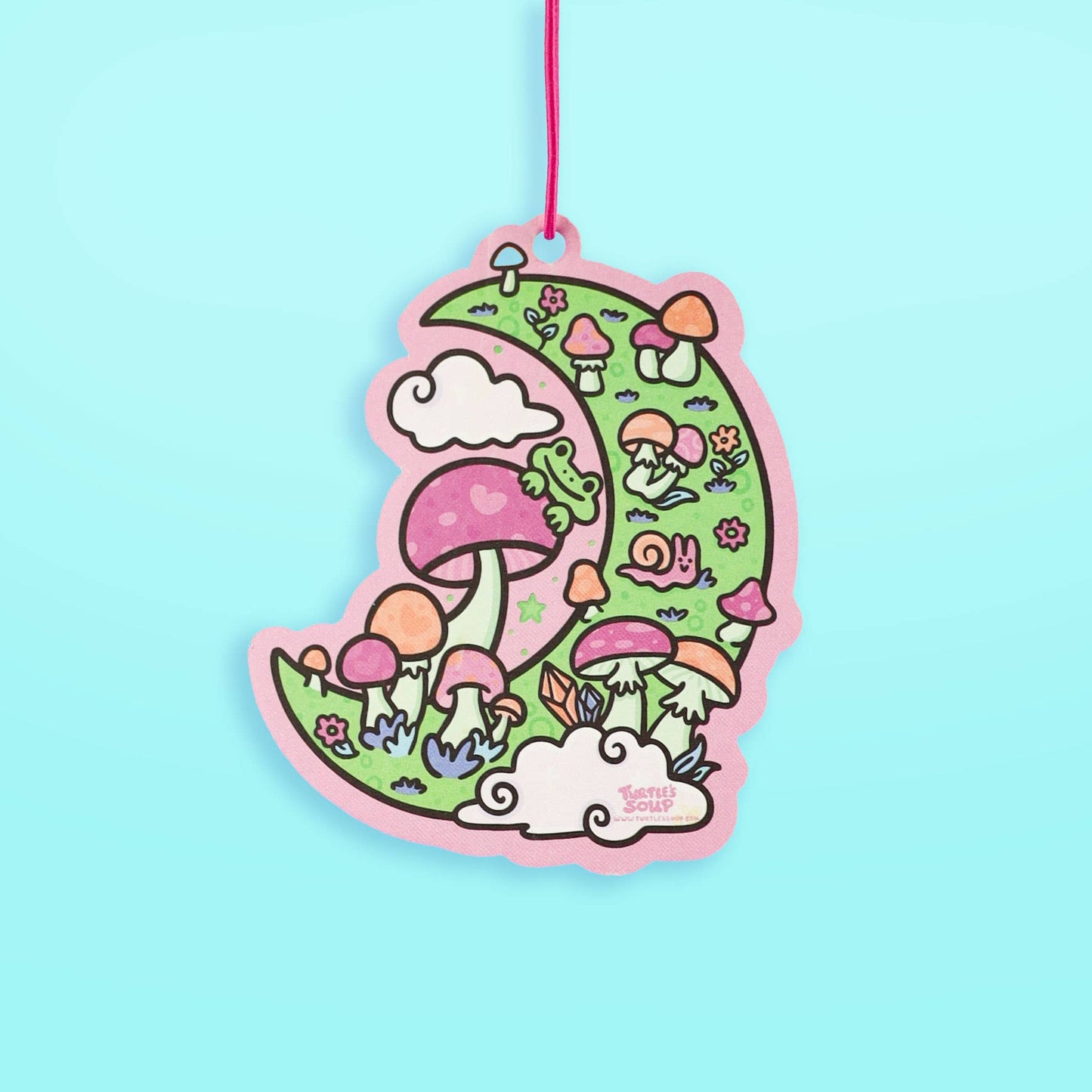 Mushroom Moon, Car Decor, Cute, Diffuser, Air Freshener