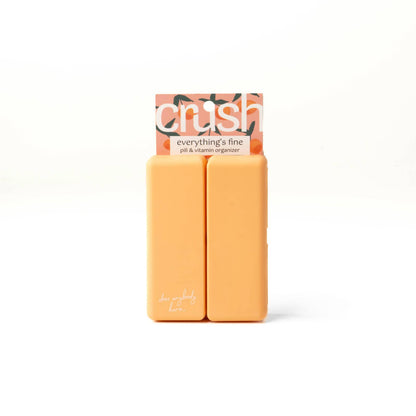 Crush Everything's Fine Pill & Vitamin Case - The Feral Market