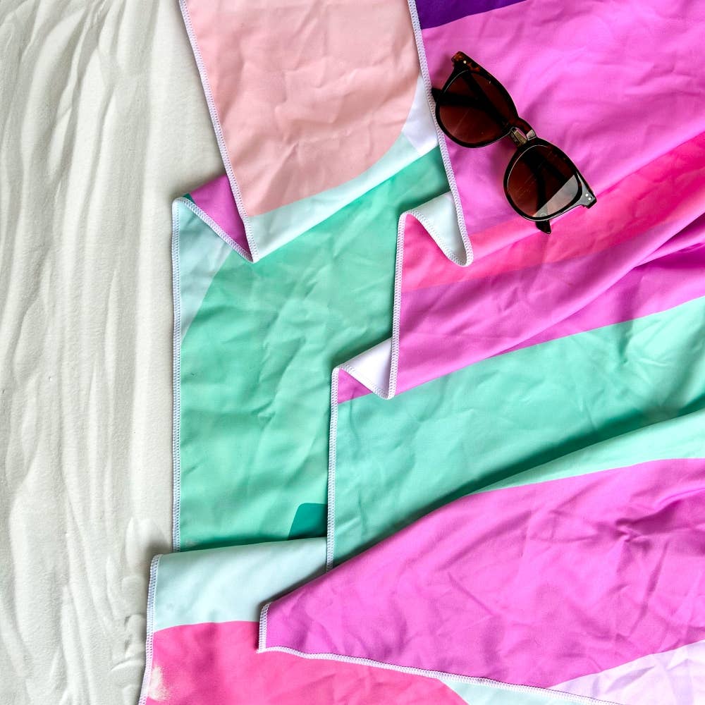 Sand Resistant Beach Towels - Double Sided Beach Towels