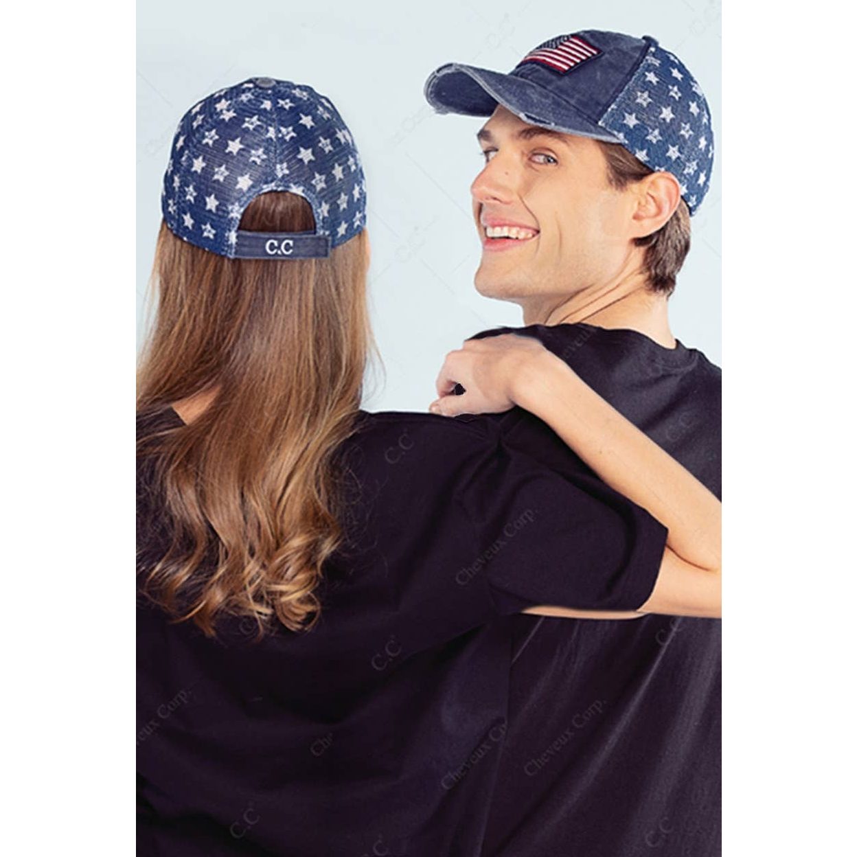 C.C American Flag Baseball Cap