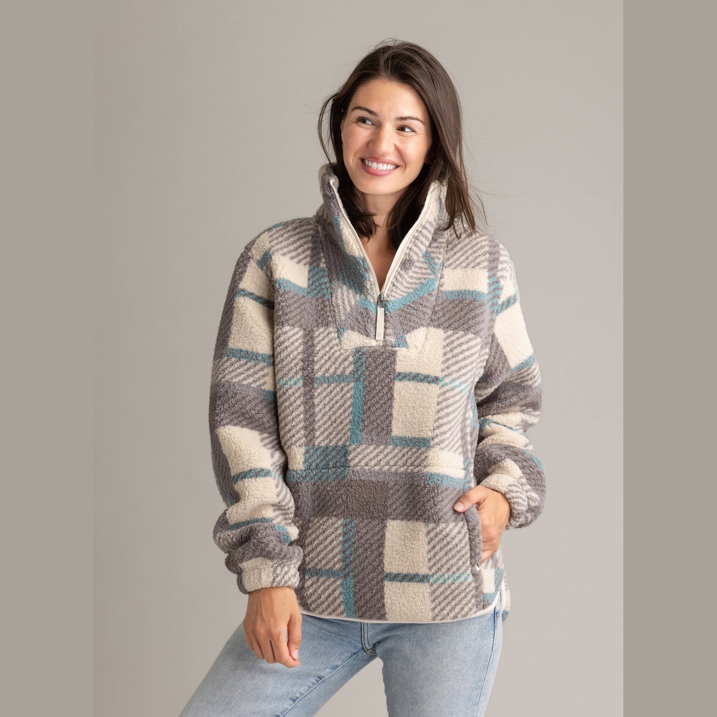 Women's Ainsley Plush Sherpa Pullover