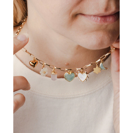 Garden of Gems Charm Necklace