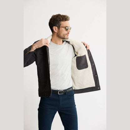 Sherpa Lined Corduroy Trucker Jacket - The Feral Market