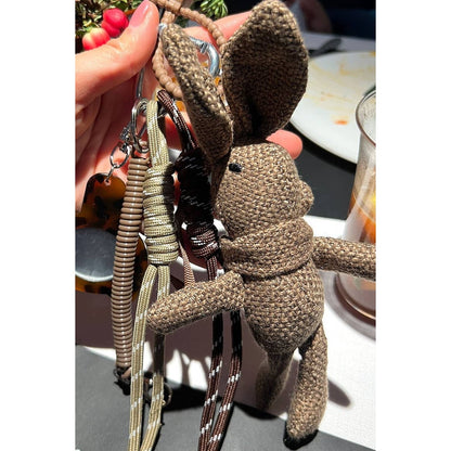 Whimsical Wish Rabbit Bag Charm