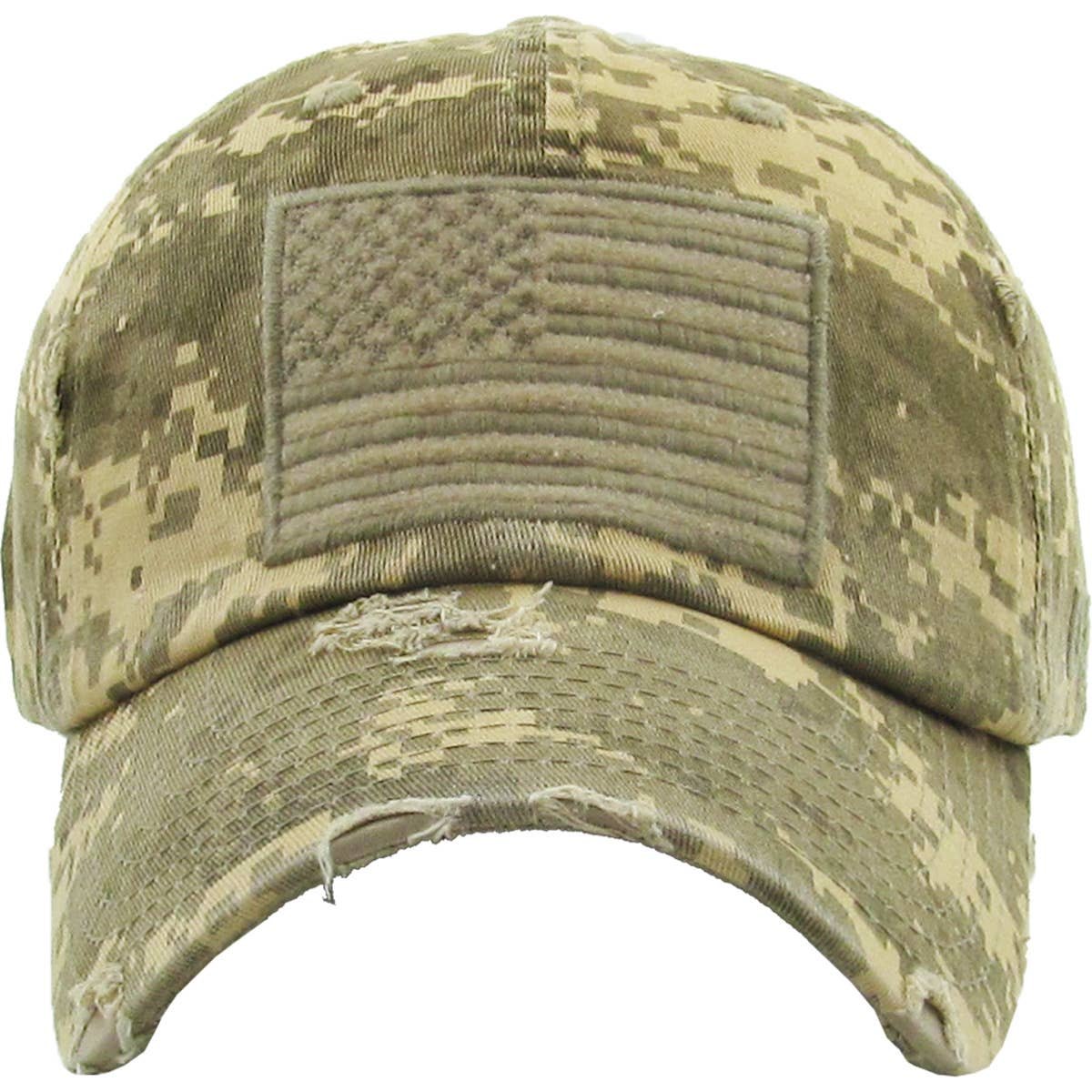 American Flag Vintage Baseball Cap