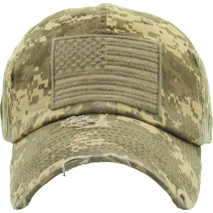 American Flag Vintage Baseball Cap