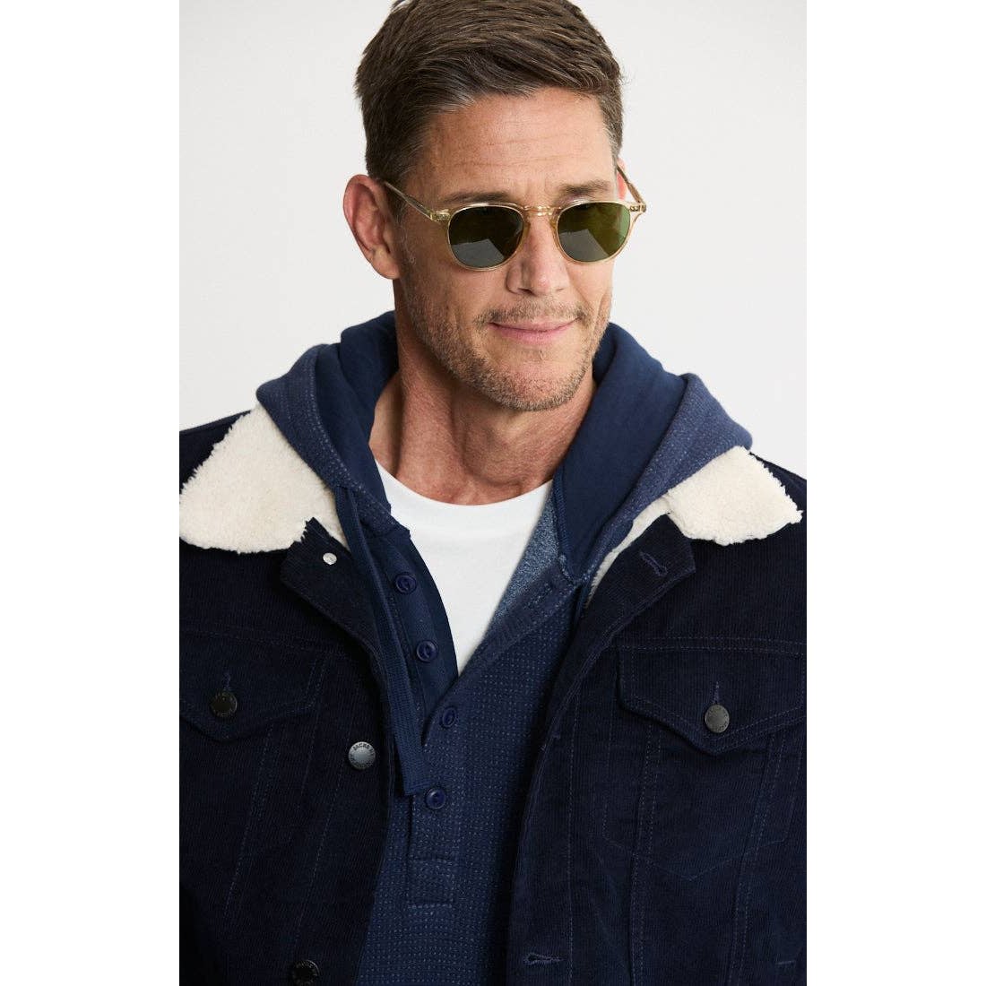 Sherpa Lined Corduroy Trucker Jacket - The Feral Market
