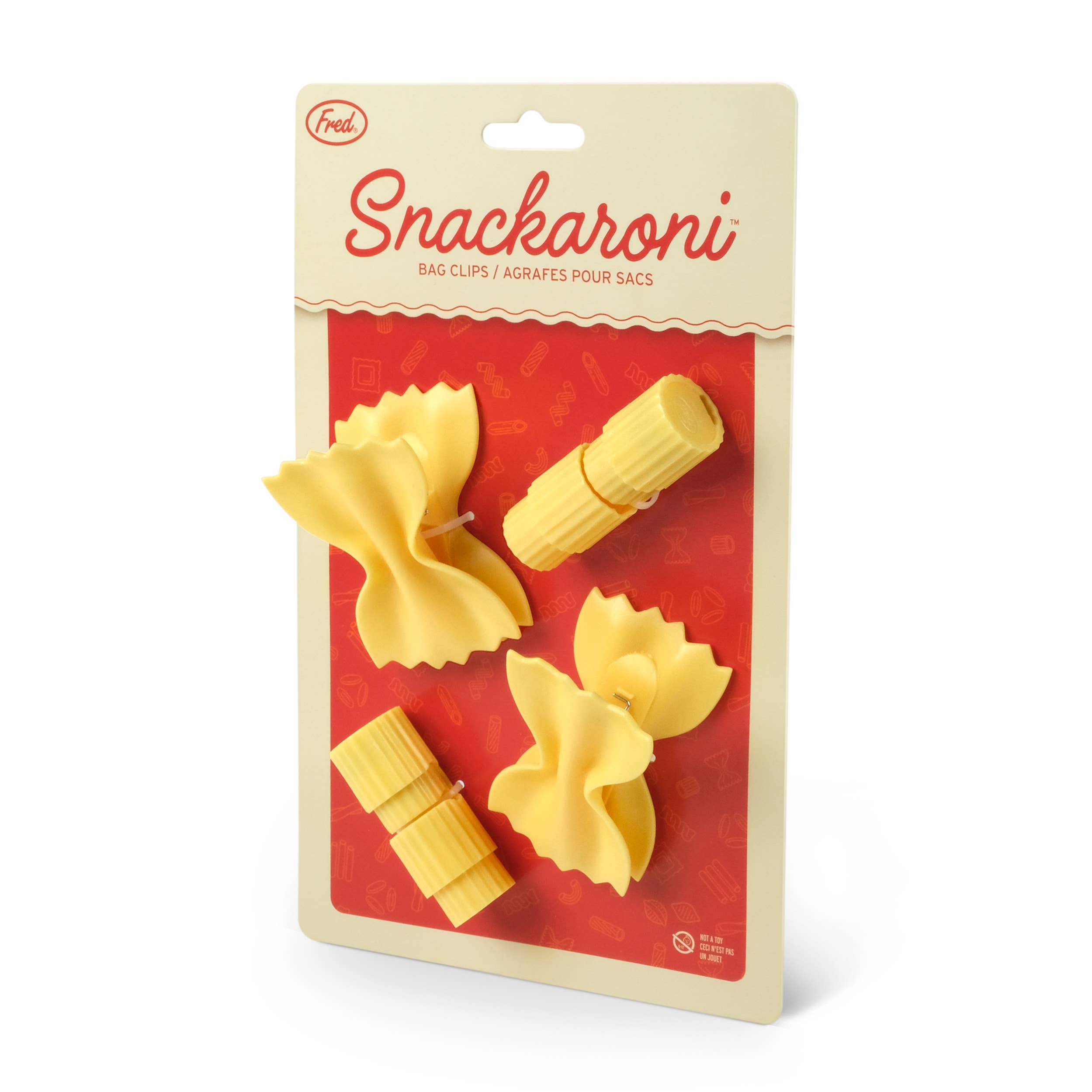 SNACKARONI - Pasta Bag Clips - Set of 4 - Thumbnail 5