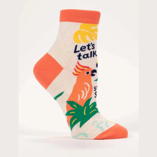 Talk Some Shit Women's Ankle Socks