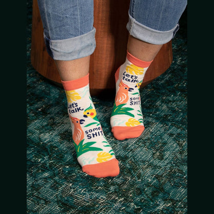 Talk Some Shit Women's Ankle Socks