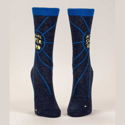 Actual Superhero Crew Socks