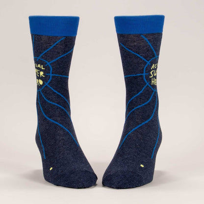 Actual Superhero Men's Socks