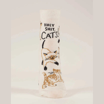 Holy Shit. Cats! Crew Socks - The Feral Market