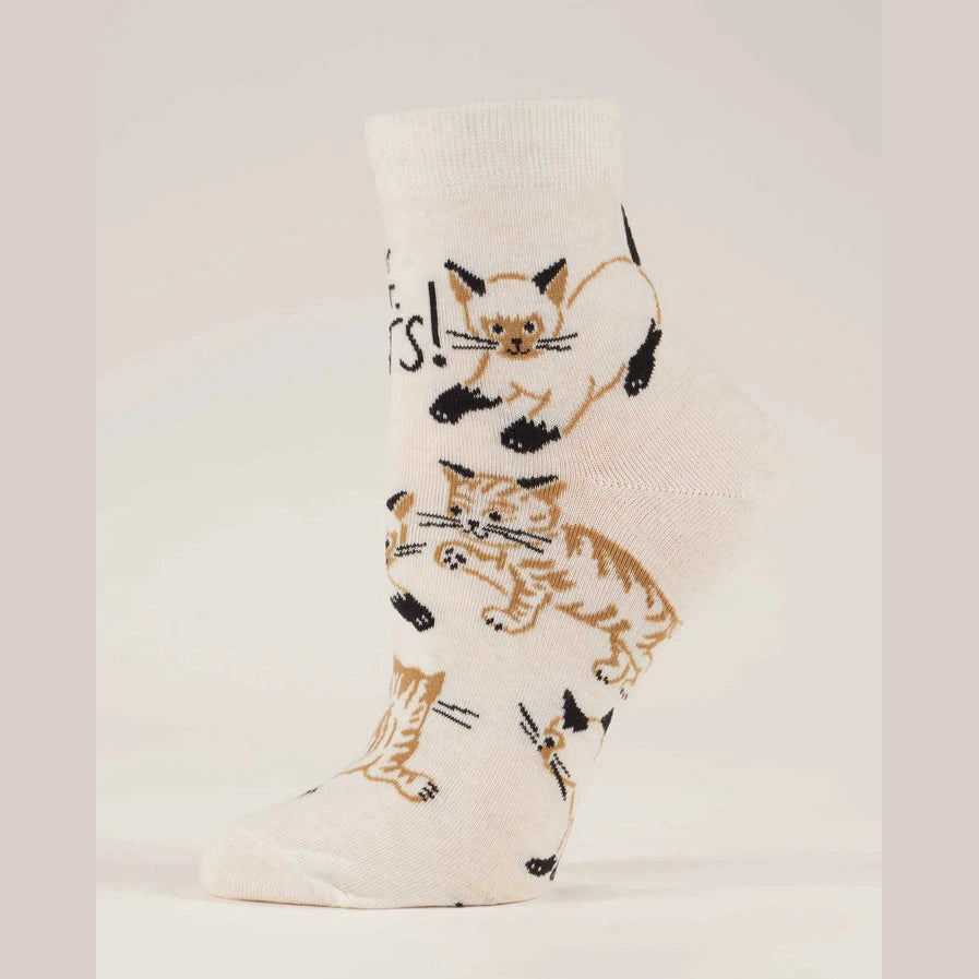 Holy Shit. Cats! Crew Socks - The Feral Market