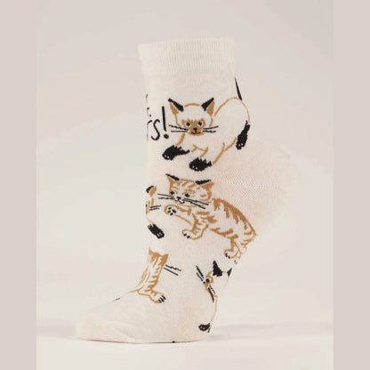 Holy Shit. Cats! Crew Socks - The Feral Market