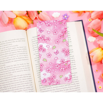 Sakura Reading Log Bookmark