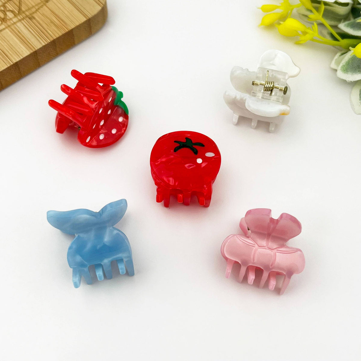 0.8'' Mini Cute Fruit Hair Claw Clip - The Feral Market