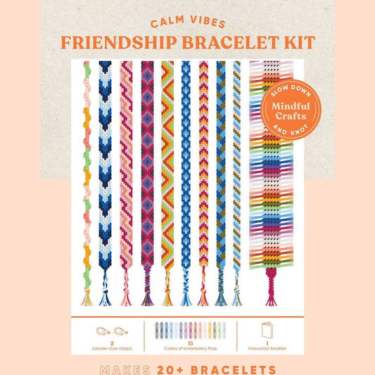 Mindful Crafts: Calm Vibes Friendship Bracelet Kit