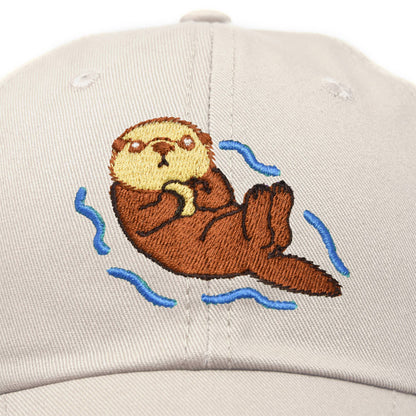DALIX Otter Cap Animal Dad Hat Embroidered Nature - The Feral Market