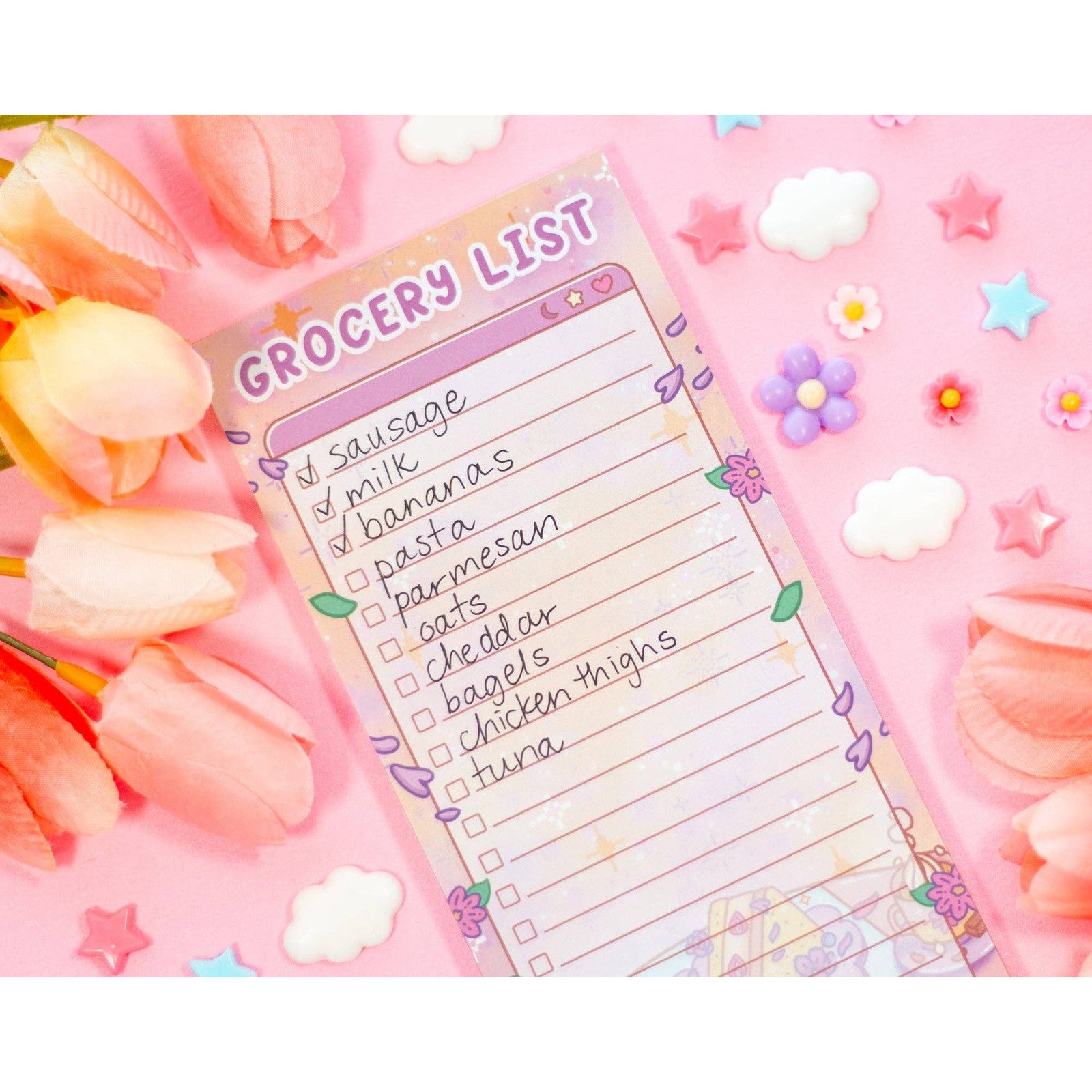 Cafe Quest Grocery List Notepad - The Feral Market