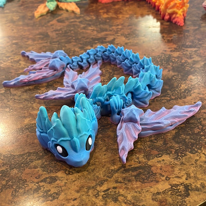 3D Printed Sea Serpent Dragon