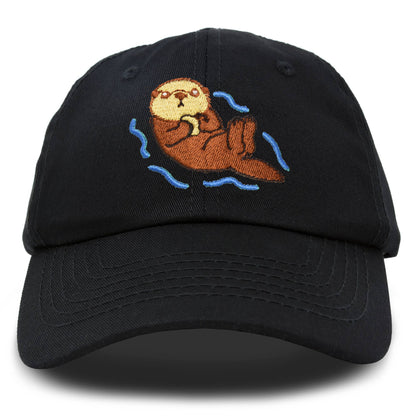 DALIX Otter Cap Animal Dad Hat Embroidered Nature - The Feral Market