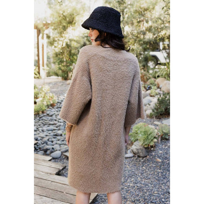 Luxe Faux Mohair Cardigan